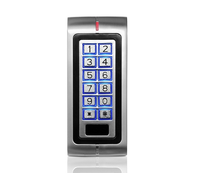 1200 Users Remote Control Keypad Automatic Door Operator Metal Fingerprint with ID Card