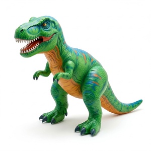 Modelo de Dinosaurio Inflable de PVC, Lona de PVC, Tema de Parque Jurásico, Decoración Publicitaria Realista de T-Rex para Eventos - Product Image 2