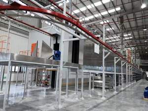 Chuyên ngành cao phản xạ LED chiếu sáng lịch thi đấu sơn tĩnh điện dòng bột sấy Oven cho nhôm chữa lò - Product Image 5