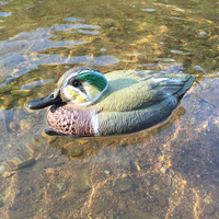 Leurre de canard réaliste et léger, personnalisé, avec base flottante stable pour la chasse aux oiseaux aquatiques en extérieur, appât portable léger