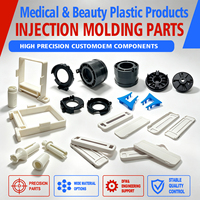Moldeo por Inyección de Plástico de Grado Médico, Piezas Personalizadas para Carcasas de Equipos de Diagnóstico, Proveedor de Fábrica OEM para Cuartos Limpios ISO