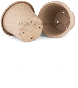 Macetas <span class=keywords><strong>de</strong></span> <span class=keywords><strong>papel</strong></span> <span class=keywords><strong>de</strong></span> flores <span class=keywords><strong>de</strong></span> diseño rural, Kit <span class=keywords><strong>de</strong></span> macetas <span class=keywords><strong>de</strong></span> vivero <span class=keywords><strong>de</strong></span> fibra vegetal para jardín y decoración, macetas <span class=keywords><strong>de</strong></span> siembra para plantas verdes - Product Image 2
