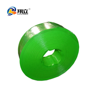 Tuyau de refoulement d'eau haute pression flexible 6 bars, rouleau de 100 m, tuyau plat en PVC 4'' pour pompe et irrigation