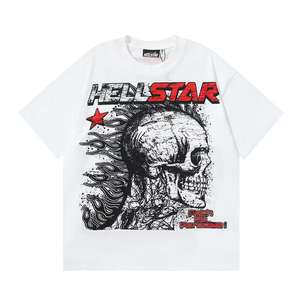 Écouteurs Skull, <span class=keywords><strong>Ghostface</strong></span>, Earth Print, Retro Hellstar, Old High Street Short Sleeves - Product Image 2