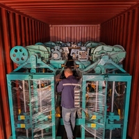 Machine semi-automatique QTJ4-40 pour la fabrication de blocs de pavés creux en ciment