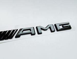 Nouveau Style Emblème Arrière <span class=keywords><strong>AMG</strong></span> 3D ABS Plat Logo d'Écusson de Coffre Décoration pour Mercedes-Benz 2017+ - Product Image 3