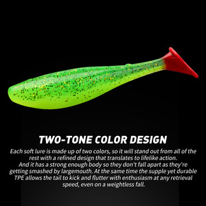 Kit di Esche Morbide Resistenti allo Strappo da 8cm 5g con Coda a Paletta per Canna da <span class=keywords><strong>Pesca</strong></span>, Ideale per <span class=keywords><strong>Pesca</strong></span> su Roccia e <span class=keywords><strong>Pesca</strong></span> da <span class=keywords><strong>Scogliera</strong></span>, Prodotto da Daoyu Reliable Factory - Product Image 5