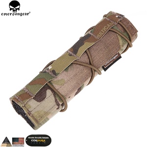 Housse de <span class=keywords><strong>protection</strong></span> camouflage en nylon 500D pour suppresseur tactique extérieur 18cm - Product Image 2