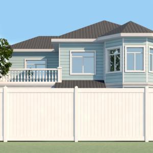 Clôture <span class=keywords><strong>en</strong></span> PVC de haute qualité, 6x8 pieds, <span class=keywords><strong>pour</strong></span> jardin, livraison directe depuis l'usine - Product Image 3