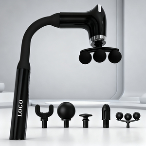 Masajeador Corporal de Músculos Profundos con Motor de Escobillas, 5 Cabezales y 9 Modos - Product Image 1