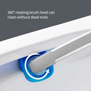<span class=keywords><strong>Set</strong></span> di Spazzole per <span class=keywords><strong>WC</strong></span> Usa e Getta Innowell con Testine Sostituibili per Pulizia Senza Angoli Morti del Bagno - Product Image 5