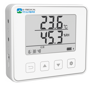 उच्च परिशुद्धता डिजिटल तापमान और आर्द्रता सेंसर (ऑफ़लाइन संस्करण)-तापमान और आर्द्रता डेटा लॉगर - Product Image 1