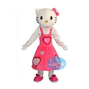 <strong>Hello</strong> Cat Mascot Cosplay Fancy <strong>Dress</strong> Outfit <strong>Kitty</strong> Adult Mascot Costume Animal Cat Party Event Mascot - Product Image 5
