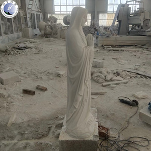 Estatua de la Virgen María de Fibra de Vidrio Resistente a la Intemperie, Tamaño Personalizado, Directo de Fábrica, para Jardín, Iglesia y <span class=keywords><strong>Cementerio</strong></span>, Uso Religioso - Product Image 4