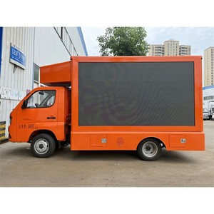 ขายตรงจากโรงงาน รถบรรทุกติดตั้งป้ายโฆษณาดิจิตอล LED แบบเคลื่อนที่ 3 ด้าน รุ่น P4 Foton Mini - Product Image 2