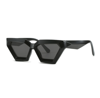Lunettes de soleil de luxe Punk œil de chat pour femmes et hommes, marque de styliste, tendance, Cool, yeux de chat