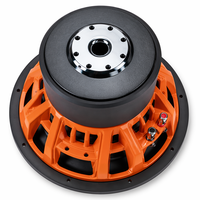 Subwoofer de voiture haute puissance de 12 pouces avec cadre orange, haut-parleur de voiture OEM/ODM