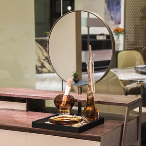 Set Organizzatore da Scrivania in Vetro Soffiato <span class=keywords><strong>a</strong></span> Mano, Stile Europeo di Lusso, Artigianato Decorativo di Alta Gamma - Product Image 5