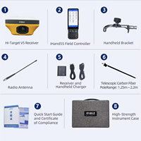 Meilleur Prix Récepteur GPS RTK Hi-Target V5 Haute Précision Code Permanent Sans Défaillance pour Levés d'Ingénierie