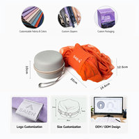 Oreiller de voyage ergonomique en mousse à mémoire de forme OEM/ODM, vente en gros directe usine, soutien cervical en U avec foulard pour le voyage