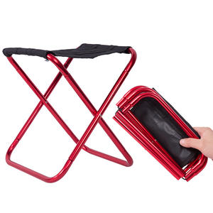 Silla Plegable Ultraligera Portátil para Exteriores, Picnics, Camping, Taburete Multifuncional de Viaje, Alta Comodidad, Accesorios de Pesca - Product Image 5