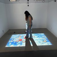 Système de projection interactive 3D tout-en-un pour sols numériques intérieurs, projecteur de cartographie de sol pour stade