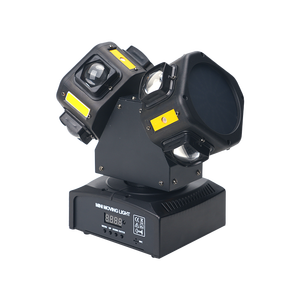 ไฟเวที LED รุ่น Dual Head Mini Gecko <span class=keywords><strong>Battle</strong></span> Shadow พร้อมเอฟเฟกต์แถบแสง RGB ควบคุมด้วย DMX ค่า CRI สูง 90 สำหรับงานดีเจ ดิสโก้ ปาร์ตี้ และการแสดง - Product Image 3