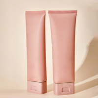 Tubo Cosmetico Vuoto di Lusso, Confezione in Plastica Quadrata con Tappo Flip-Top Unico per Crema Solare, Crema Mani, Prodotti Skincare