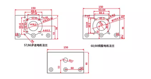 Motore passo-passo ad alta precisione a tre assi scorrevole lineare tavolo scorrevole ottico albero guida vite parti di trasmissione di potenza della sfera - Product Image 6
