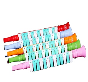 Melódica BEE BM13K de 13 Teclas, de Acero Inoxidable ABS, Multicolor, <span class=keywords><strong>Instrumento</strong></span> <span class=keywords><strong>Musical</strong></span> Chino, Juguete con <span class=keywords><strong>Caja</strong></span> de Color - Product Image 1