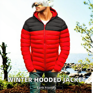 Wholesale Factory Rate Puffer Jacket Men Full Zipper Custom Logo Quick Dry High Street Wear Lightweight Puffer Jacket - Product Image 2