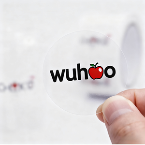 สติกเกอร์ทรงกลมสติกเกอร์กระดาษไวนิลกันน้ำติดฉลากสติกเกอร์พิมพ์โลโก้ - Product Image 6