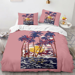 Bán Buôn 3-Mảnh Thiết Kế 3D In Duvet Cover Và Tấm Ga Giường Đặt Cậu Bé Duy Nhất Vua Kích Thước Chăn Cho Khách Sạn Sử Dụng - Product Image 1