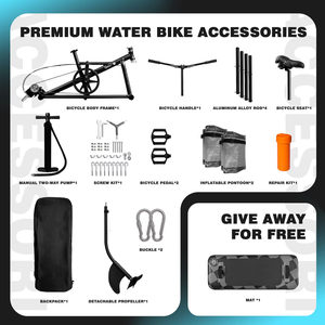 Yêu Thích <span class=keywords><strong>2025</strong></span> Nóng Bán Hợp Thời Trang <span class=keywords><strong>Inflatable</strong></span> Nổi Một Ngồi Chu Kỳ Biển Xe Đạp Nước Để Bán - Product Image 6