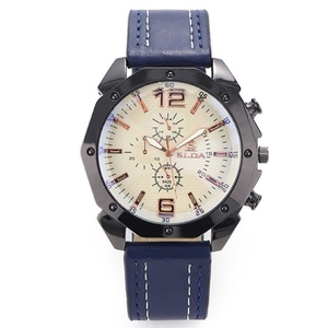 Reloj Deportivo de Cuarzo para Hombre con Correa de Cuero, Estilo Cronógrafo, Casual, con Opciones Multicolor - Product Image 3