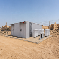 Centre de données préfabriqué ODM avec refroidissement en-rangée, 12 baies de serveurs 42U, capacité informatique de 200 kW, certifié CE ISO pour les filiales bancaires