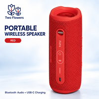 Speaker Bluetooth Portabel USB C Speaker Luar Ruangan Nirkabel yang Dapat Diisi Ulang dengan Pemutar Kartu TF Tali Pengikat Berbagai Warna