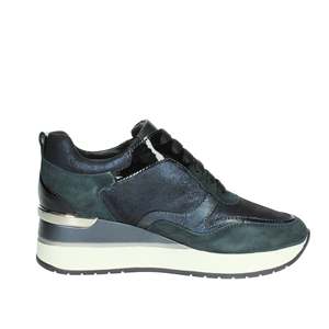 Sneakers Morbide da Donna Cinzia Blu IV2520319 Scarpe di Tela alla Moda - Product Image 3