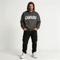 Fabricants de sweats à capuche unisexes surdimensionnés en molleton français 100 % coton épais 500 GSM, brodés sur mesure pour hommes