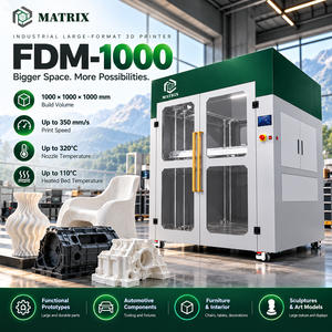 Impresora 3D FDM Industrial Automática de 1000*1000*1000 mm, PLA, para Carcasas de Equipos Grandes, Piezas Funcionales, Prototipos de Productos - Product Image 1