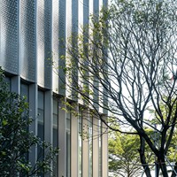 Panel de Aluminio Perforado Decorativo, Revestimiento Hueco con Recubrimiento PVDF, Clase Ignífuga e Impermeable, para Gimnasios, Exteriores de Edificios y Paredes Exteriores