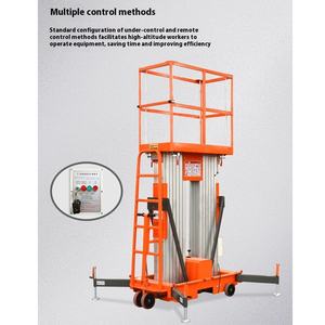 नया एकल और डबल कॉलम एल्यूमीनियम मिश्र धातु लिफ्ट 4-18 मीटर मोबाइल इलेक्ट्रिक हाइड्रोलिक लिफ्टिंग प्लेटफॉर्म हवाई कार्य मंच हवाई कार्य मंच हवाई कार्य मंच - Product Image 2