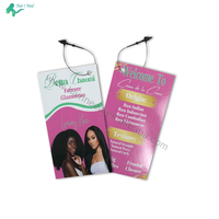 Étiquettes Suspendues Personnalisées pour Vêtements et Extensions Capillaires, Étiquettes de Prix en Papier Luxe Avec Logo pour Perruques, Jeans, Vêtements