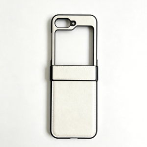 Étui en cuir PU couleur unie avec charnière intégrale, protection intégrale, antichoc, anti-traces de doigts, pour <span class=keywords><strong>Z</strong></span> <span class=keywords><strong>Flip</strong></span> 6/7/8, personnalisable en usine - Product Image 5