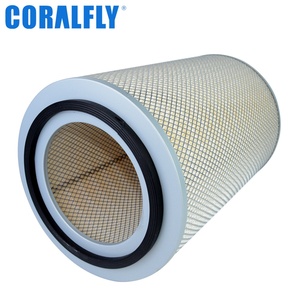 อะไหล่ตัวกรองรถบรรทุก Coralfly ตัวกรองอากาศ HEPA GM2927 P181046 PA1885 AF424 6005019616 3564118สำหรับเรโนลต์ - Product Image 4