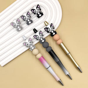 BPA Free Manufacture <b>Silicone</b> <b>Beads</b> Focal Cartoon 3d Creative Animal New <b>Silicone</b> Custom Designer Focal <b>Beads</b> for Pens Making - Product Image 2