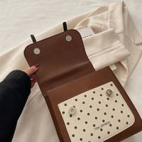 Mini sac à dos en PU à pois avec breloque ours mignon pour adolescentes, idéal pour l'école, cadeau d'anniversaire, logo personnalisé, vente en gros OEM