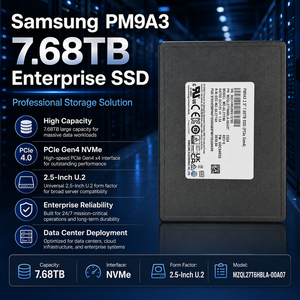Untuk Samsung PM9A3 MZQL27T6HBLA-00A07 7.68TB Enterprise NVMe SSD, 2.5" U.2 PCIe 4.0 X4 NVMe TLC Server Solid State Drive - Product Image 2