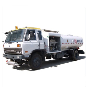 Camions de ravitaillement en carburant pour avions Dongfeng 4X2 Jet A1 8500L Camion de carburant pour l'aviation à vendre - Product Image 1