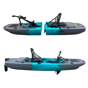 La più popolare sezione dell'oceano costa due si siede sulla parte superiore del pedale di Propel modulare Kayak da pesca con accessori - Product Image 4